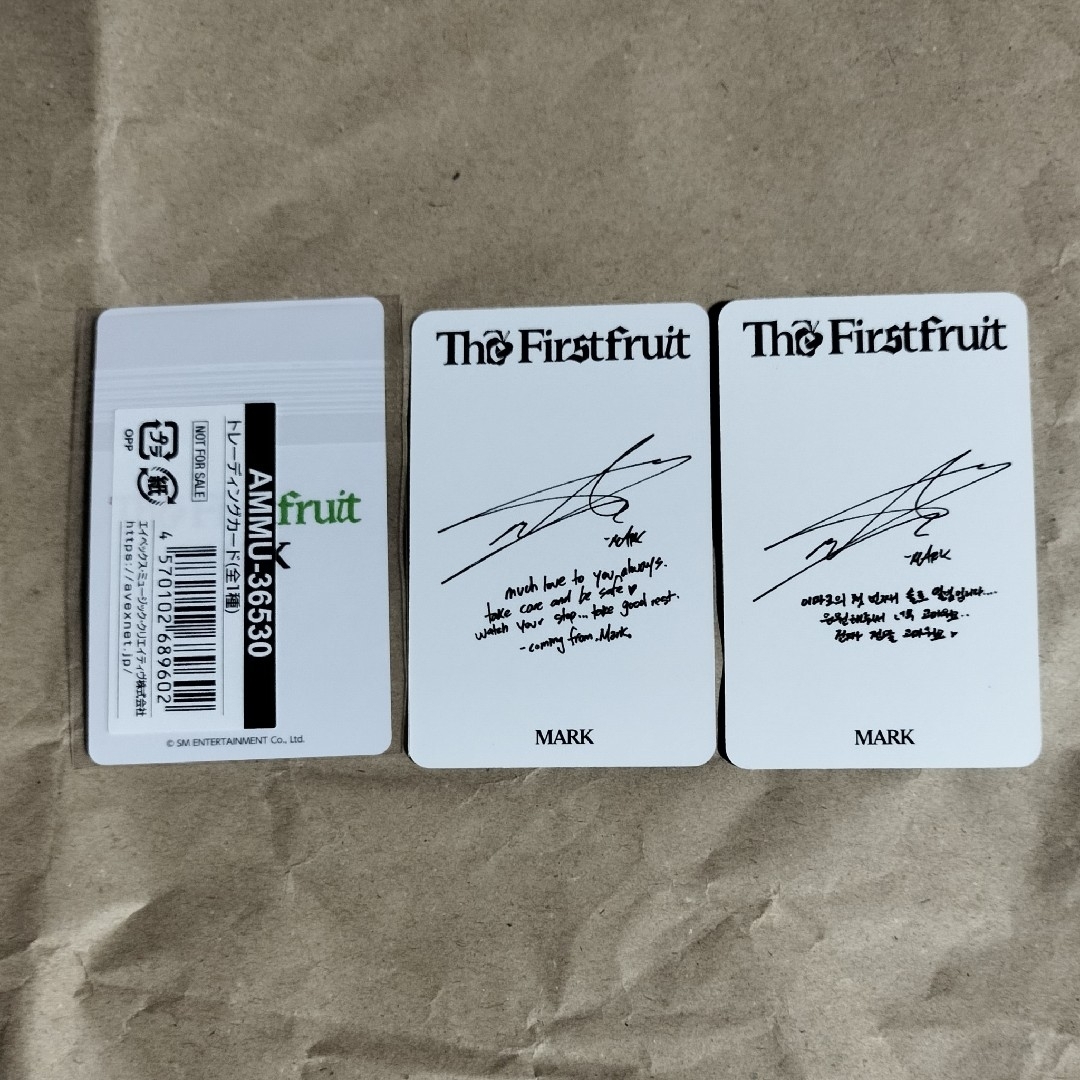 NCT - NCT マーク The Firstfruitトレカ セット photobook の NCT - NCT マーク The Firstfruitトレカ セット photobook の