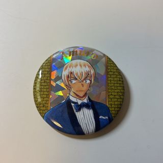 名探偵コナン セガラッキーくじ ビッグスクエア缶バッジ 【赤井 名探偵コナン セガラッキーくじ ビッグスクエア缶バッジ 【赤井