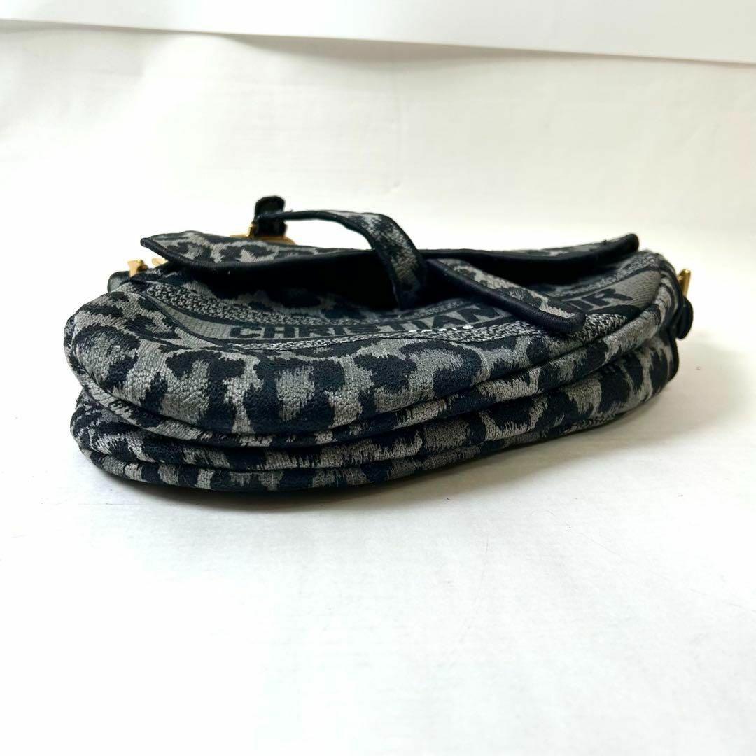 Christian Dior - 美品 Dior サドルバッグ キャンバス Christian Dior - 美品 Dior サドルバッグ キャンバス
