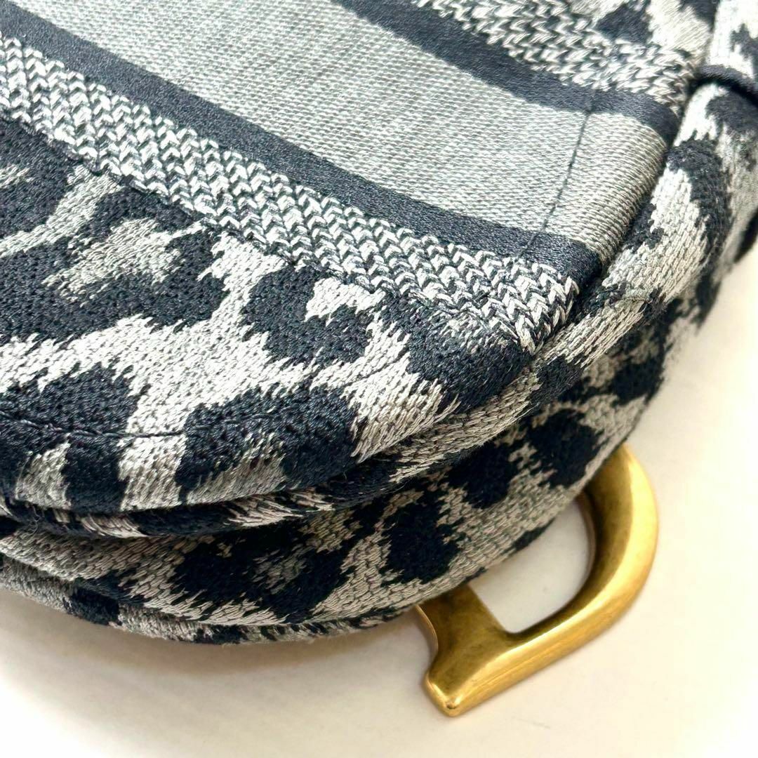 Christian Dior - 美品 Dior サドルバッグ キャンバス Christian Dior - 美品 Dior サドルバッグ キャンバス