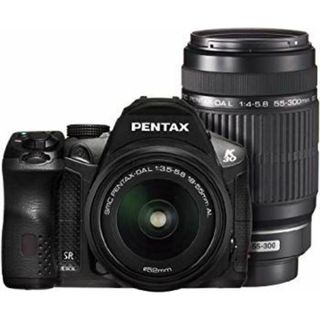 PENTAX デジタル一眼レフカメラ K-30 ダブルズームキット [DAL18-55mm・DAL55-300mm] ブラック K-30WZK BK 15659 tf8su2k(デジタル一眼)