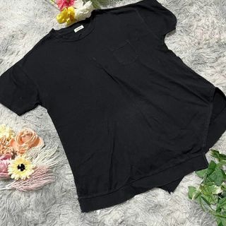 コーエン(coen)の【coen】アシンメトリープルオーバー　デザインスリット　(F)(Tシャツ(半袖/袖なし))