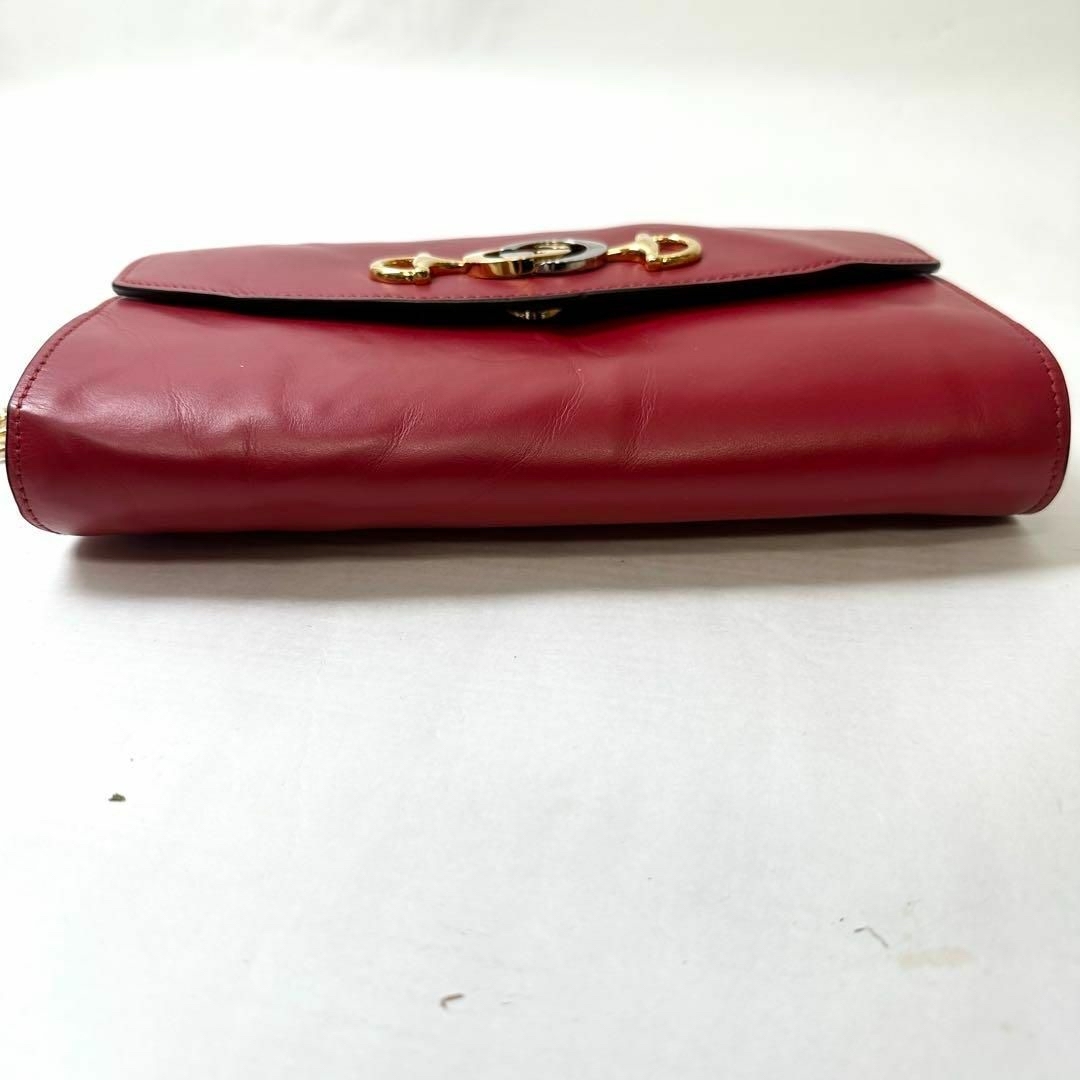 GUCCI - グッチ ズゥミ レザー 2way チェーン ハンド ショルダー GUCCI - グッチ ズゥミ レザー 2way チェーン ハンド ショルダー