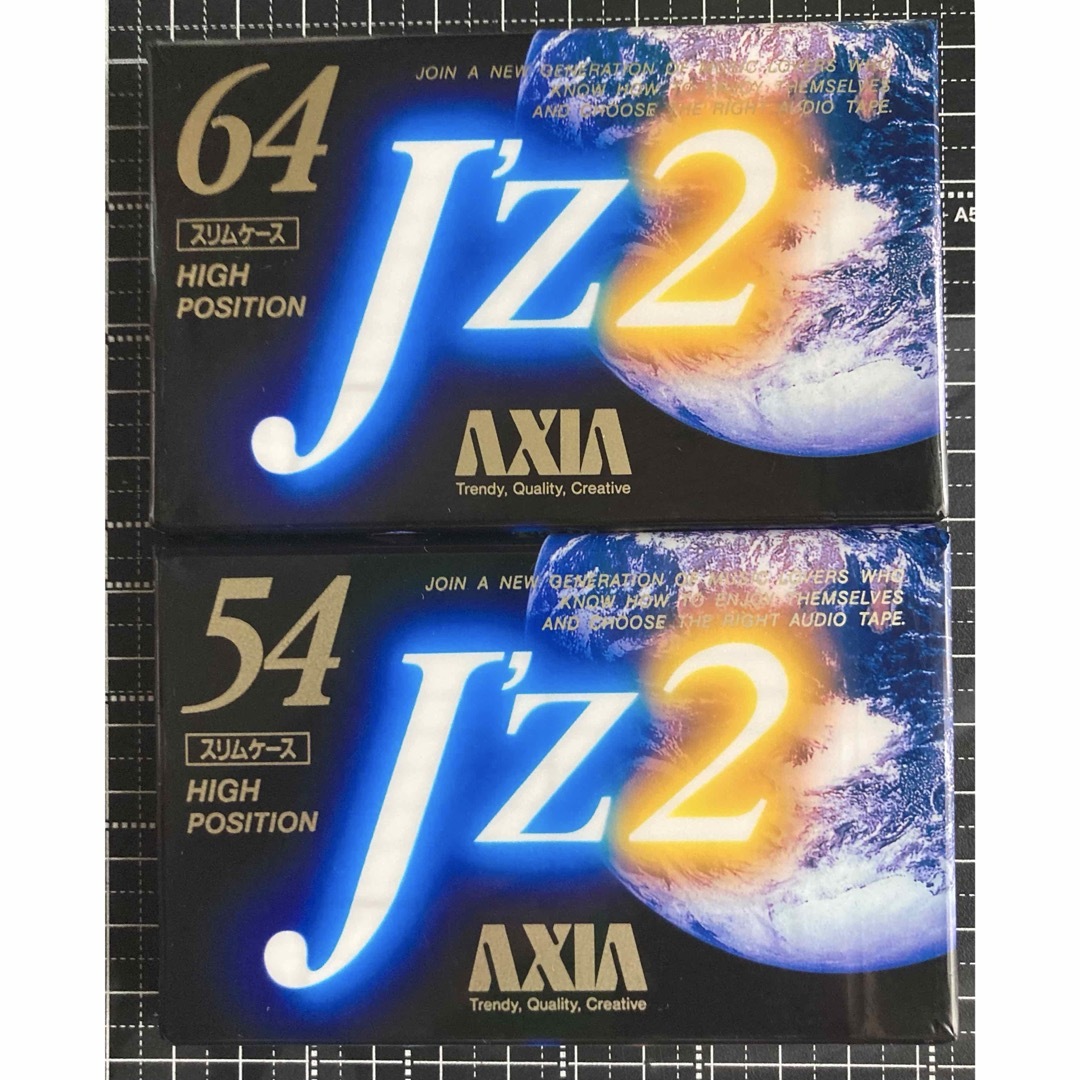 富士フイルム - 未開封 AXIA カセットテープ J'z2 64・54 (ハイ 富士フイルム - 未開封 AXIA カセットテープ J'z2 64・54 (ハイ