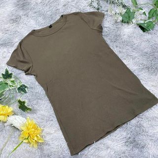 ユニクロ(UNIQLO)の【UNIQLO】ユニクロ　カットソー　(L)(Tシャツ(半袖/袖なし))