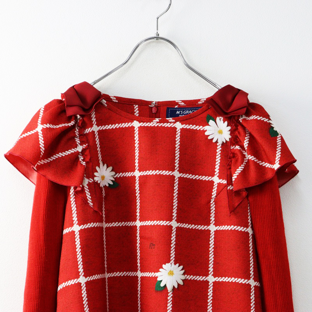 M'S GRACY - 2020AW エムズグレイシー M'S GRACY チェックx M'S GRACY - 2020AW エムズグレイシー M'S GRACY チェックx