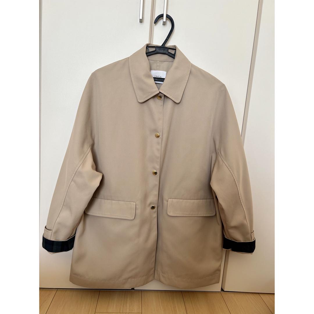 極美品】OHGA TRENCH COAT トレンチコートの通販 by happy 極美品】OHGA TRENCH COAT トレンチコートの通販 by happy
