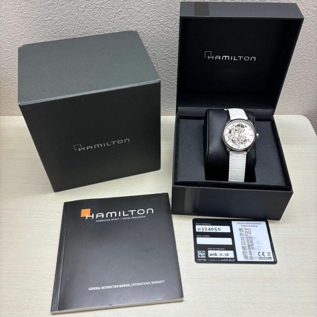 Hamilton - 【美品】ハミルトン ジャズマスター SKELETON LADY Hamilton - 【美品】ハミルトン ジャズマスター SKELETON LADY