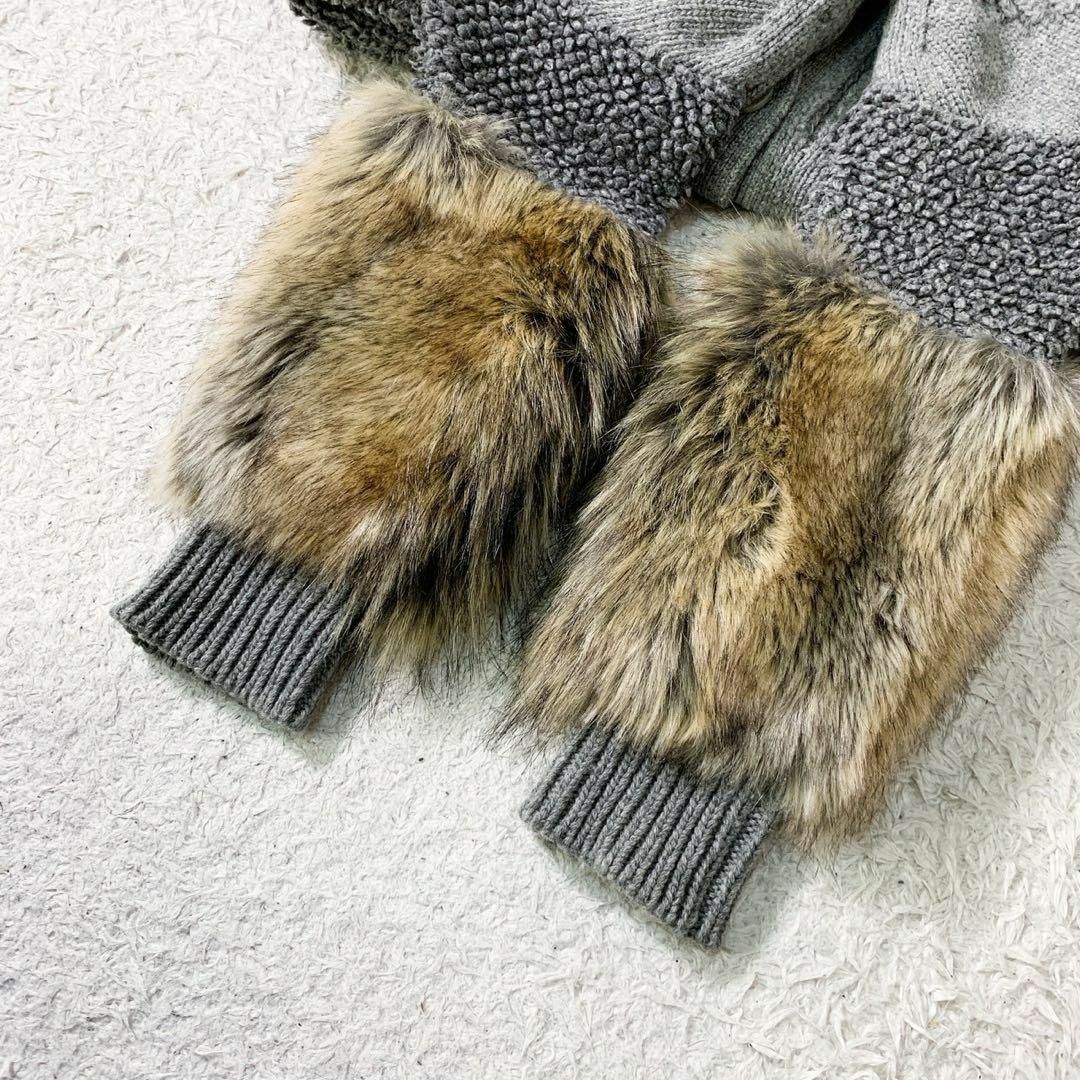 Stella McCartney - 極美品 ステラマッカートニー ファー ウール Stella McCartney - 極美品 ステラマッカートニー ファー ウール