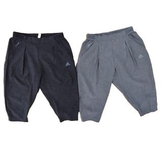 adidas - adidasデニム風クロップドスエットパンツの通販 by adidas - adidasデニム風クロップドスエットパンツの通販 by
