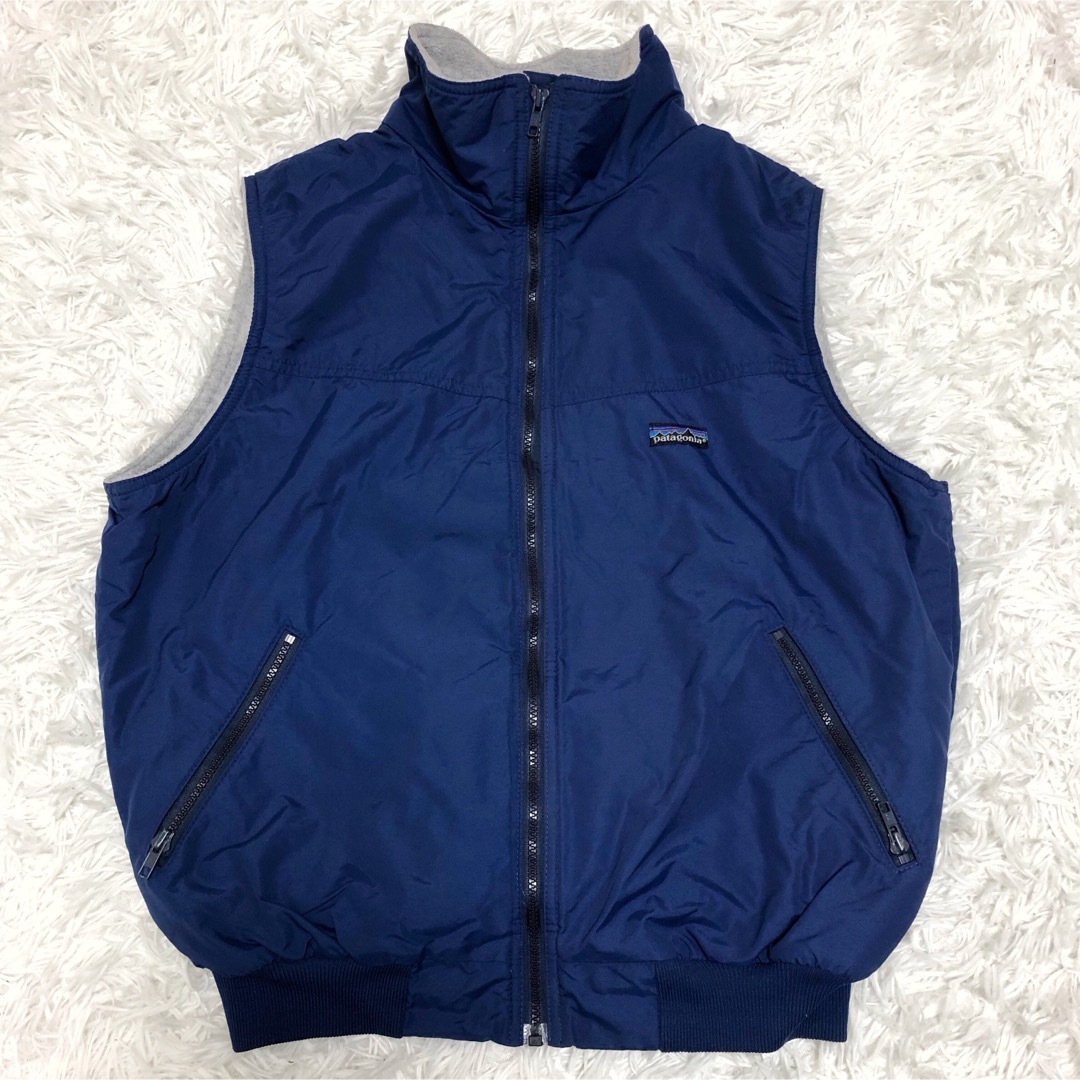patagonia - パタゴニア シェルドシンチラ ベスト ブルー USA製 patagonia - パタゴニア シェルドシンチラ ベスト ブルー USA製