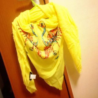 ザラ(ZARA)のZARA bard柄大判ストール(ストール/パシュミナ)