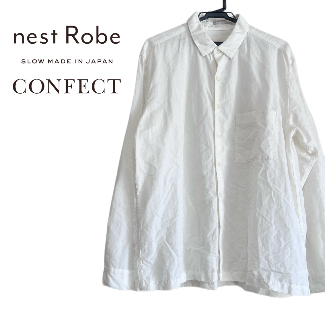 nest Robe - ☆nest Robe CONFECT リネン×シルク オーバーサイズ nest Robe - ☆nest Robe CONFECT リネン×シルク オーバーサイズ