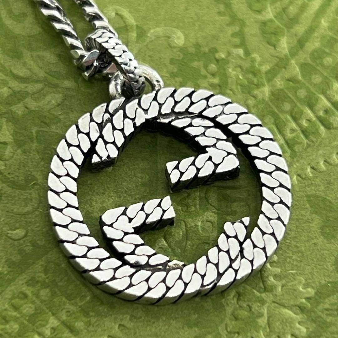 GUCCI - GUCCI インターロッキングg 蛇モチーフ ネックレス GUCCI - GUCCI インターロッキングg 蛇モチーフ ネックレス