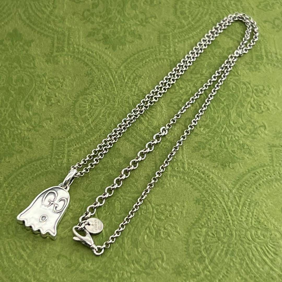 GUCCI - GUCCI ゴースト おばけ ネックレス シルバー925 047213 GUCCI - GUCCI ゴースト おばけ ネックレス シルバー925 047213