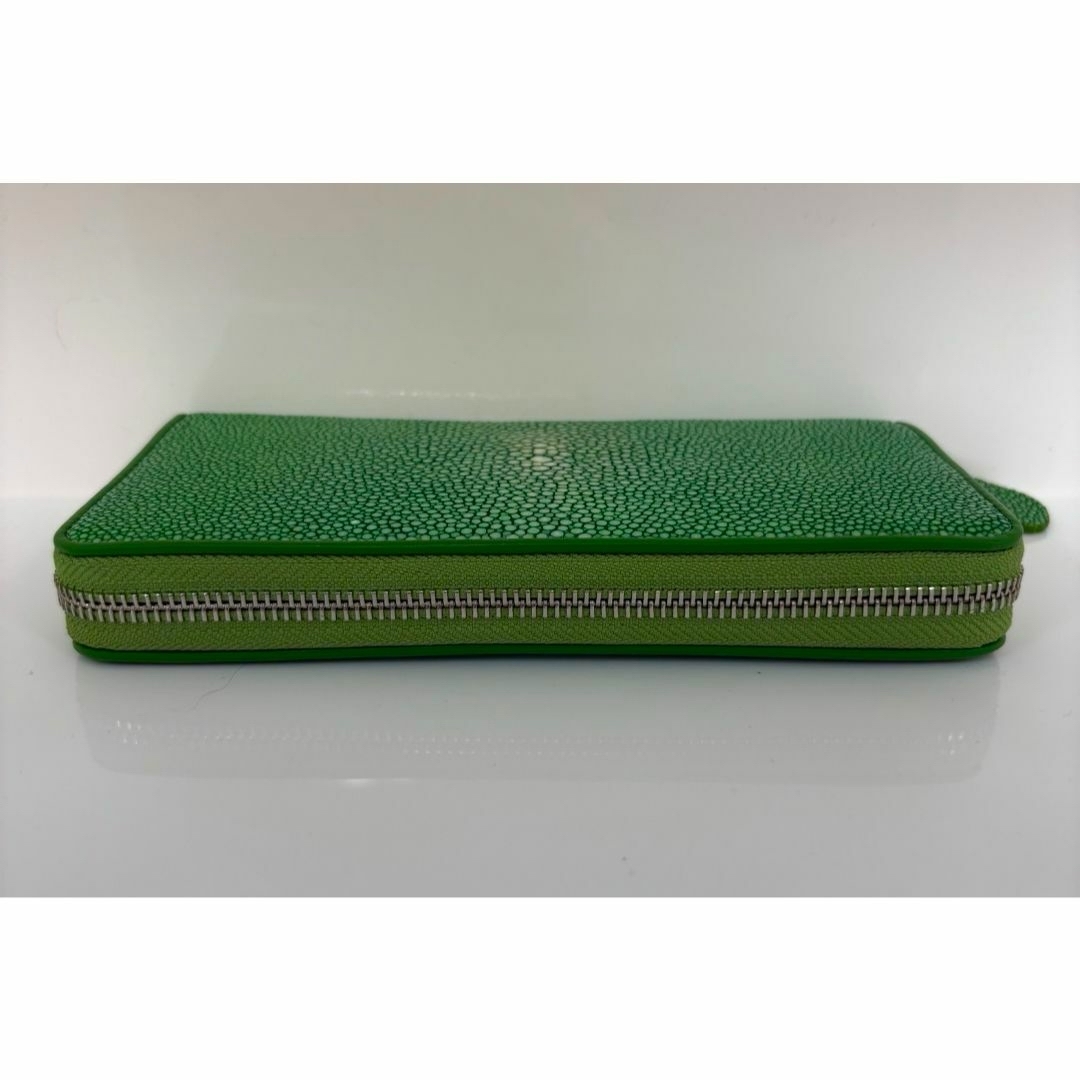 新品 スティングレー 長財布 タイ産 ポリッシュ加工 ウォレット 新品 スティングレー 長財布 タイ産 ポリッシュ加工 ウォレット