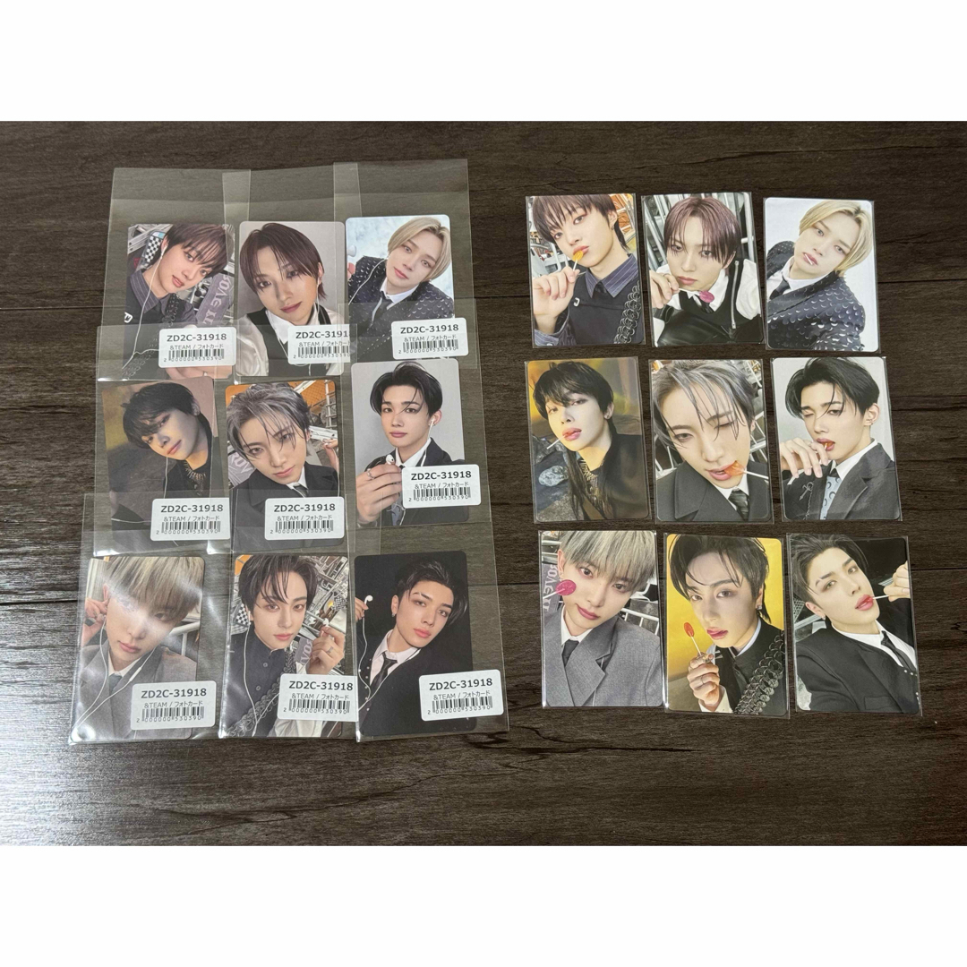 &TEAM 月狼 weverse ユニバ トレカ 18枚 エンタメ/ホビーのCD(K-POP/アジア)の商品写真