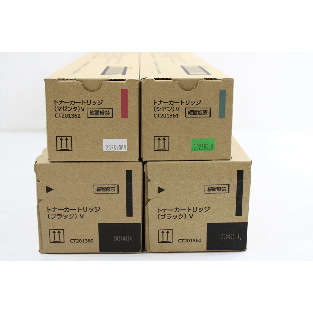 未使用 フジゼロックス 純正 トナー CT201360/61/62 3色4本 未使用 フジゼロックス 純正 トナー CT201360/61/62 3色4本