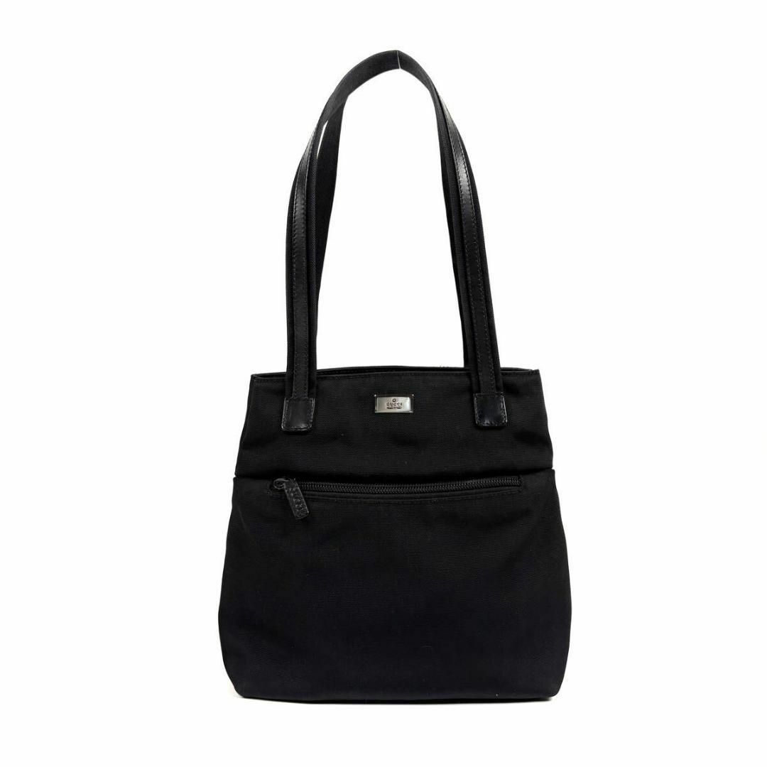 GUCCI - 【美品】GUCCI レザー トートバッグ 肩掛け ブラック GUCCI - 【美品】GUCCI レザー トートバッグ 肩掛け ブラック