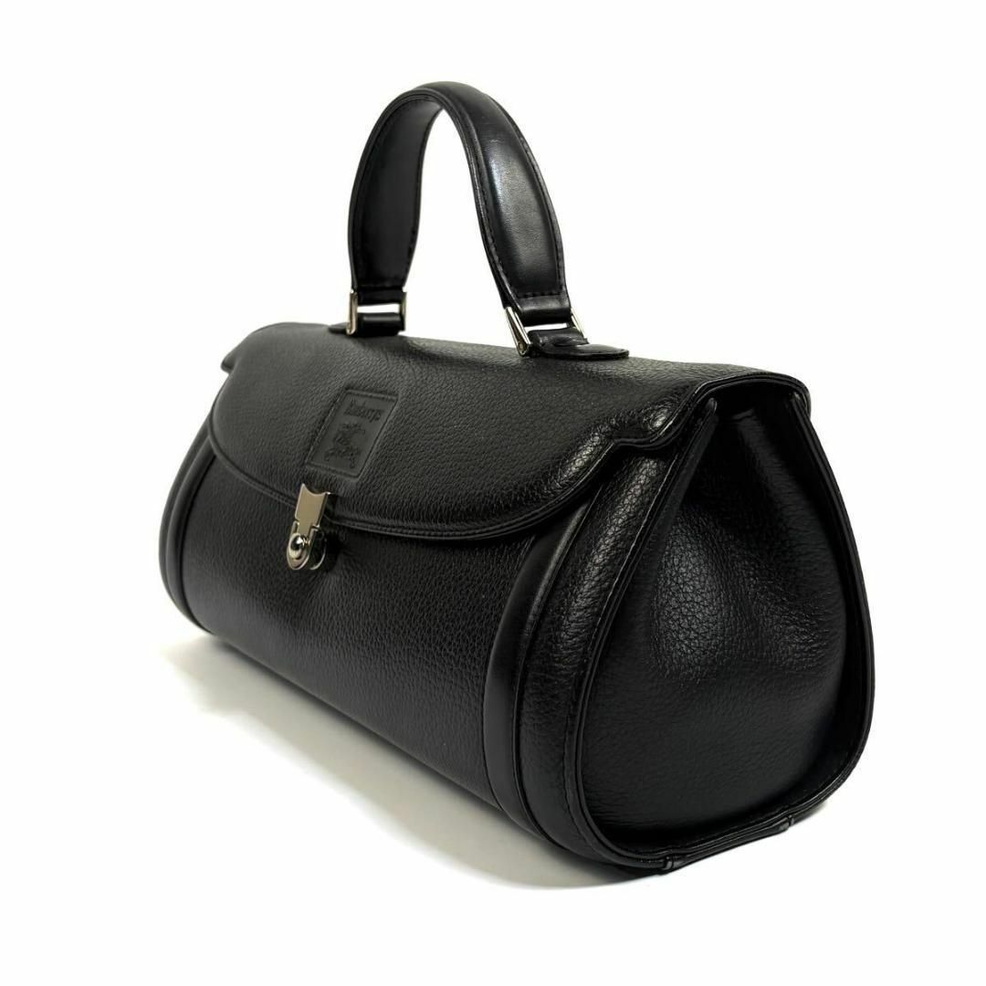BURBERRY - 【極美品】BURBERRY レザー ハンドバッグ シノバ