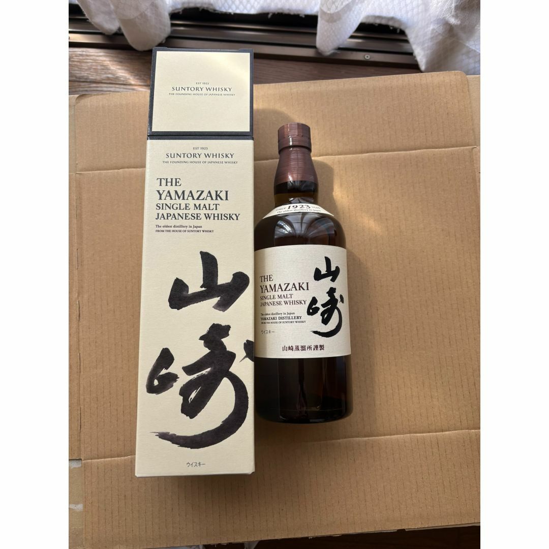 サントリー 山崎 シングルモルト ウイスキー 700ml 箱付きの通販 サントリー 山崎 シングルモルト ウイスキー 700ml 箱付きの通販