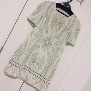 ジルスチュアート(JILLSTUART)のインポート☆上品な刺繍ワンピース(ミニワンピース)