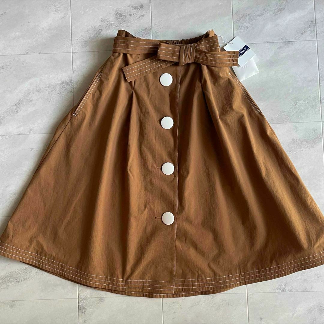 M'S GRACY - 未使用タグ付 エムズグレイシー ウエストリボン M'S GRACY - 未使用タグ付 エムズグレイシー ウエストリボン