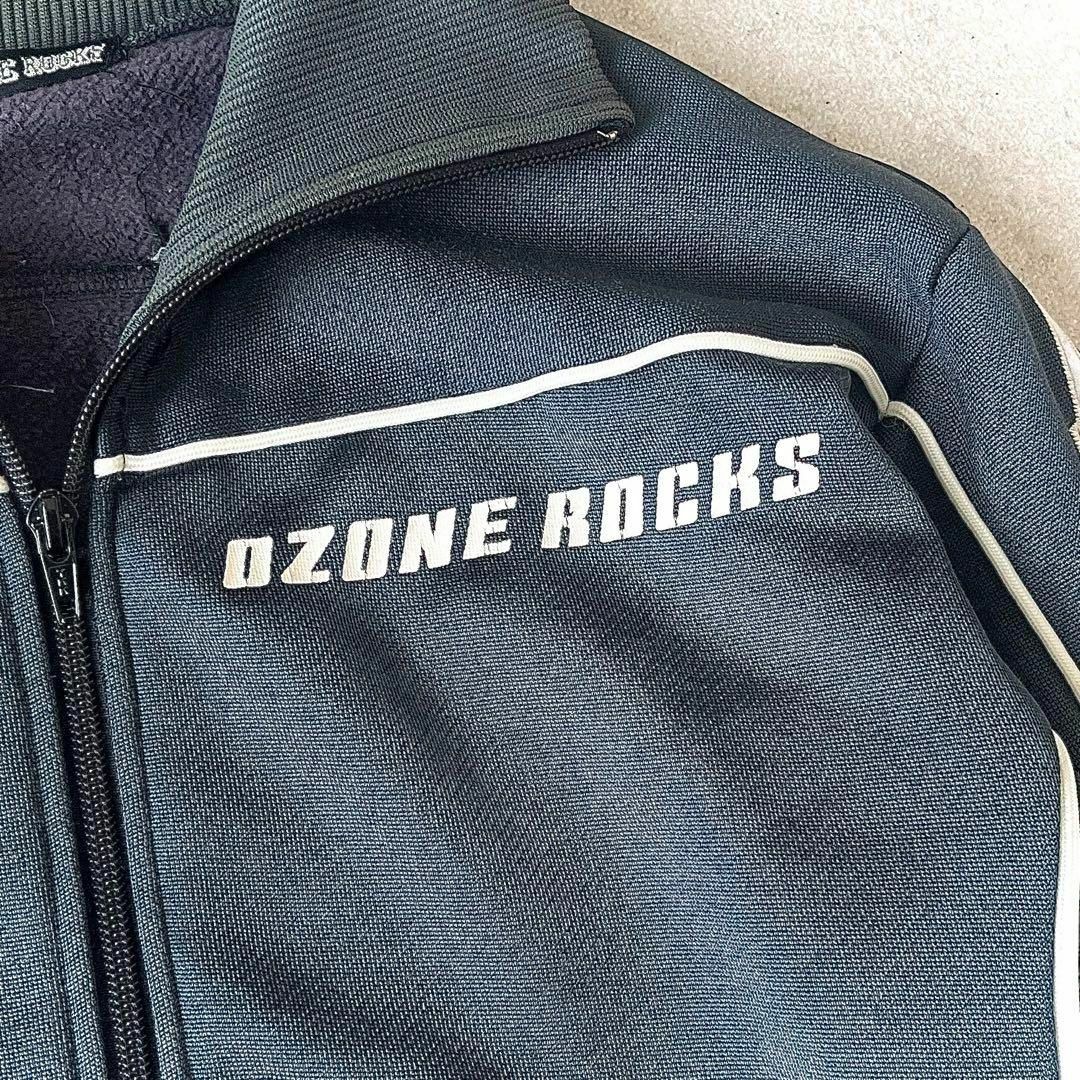 OZONE ROCKS - 90s オゾンロックス 刺繍 トラックジャケット Y2K OZONE ROCKS - 90s オゾンロックス 刺繍 トラックジャケット Y2K