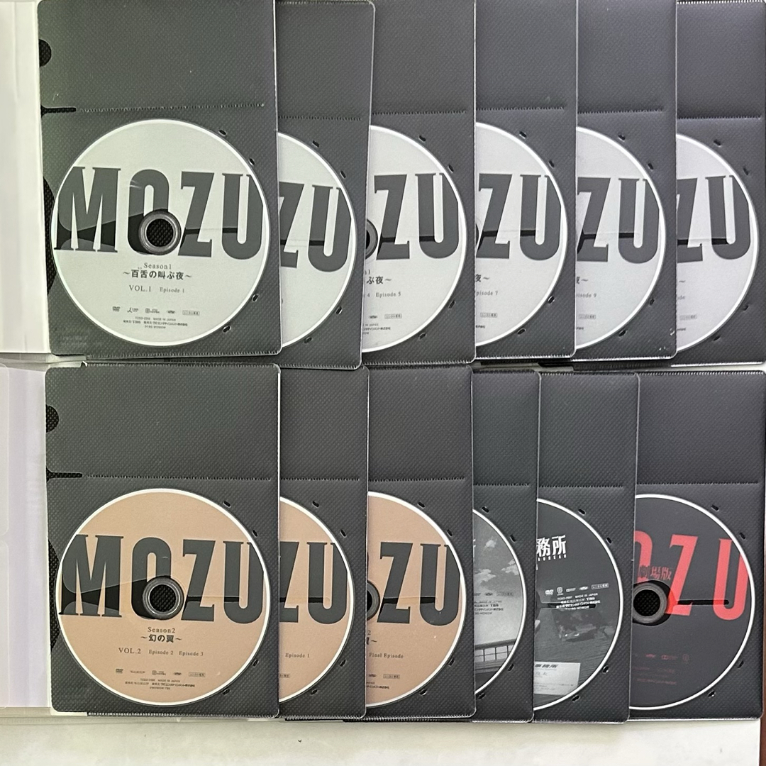 MOZU/モズ season1+2+劇場版+スピンオフ DVD 全12巻 の通販 by MOZU/モズ season1+2+劇場版+スピンオフ DVD 全12巻 の通販 by