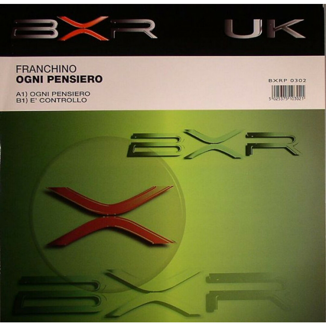 英12" Franchino Ogni Pensiero BXRP0302 BXR UK /00250 エンタメ/ホビーのエンタメ その他(その他)の商品写真