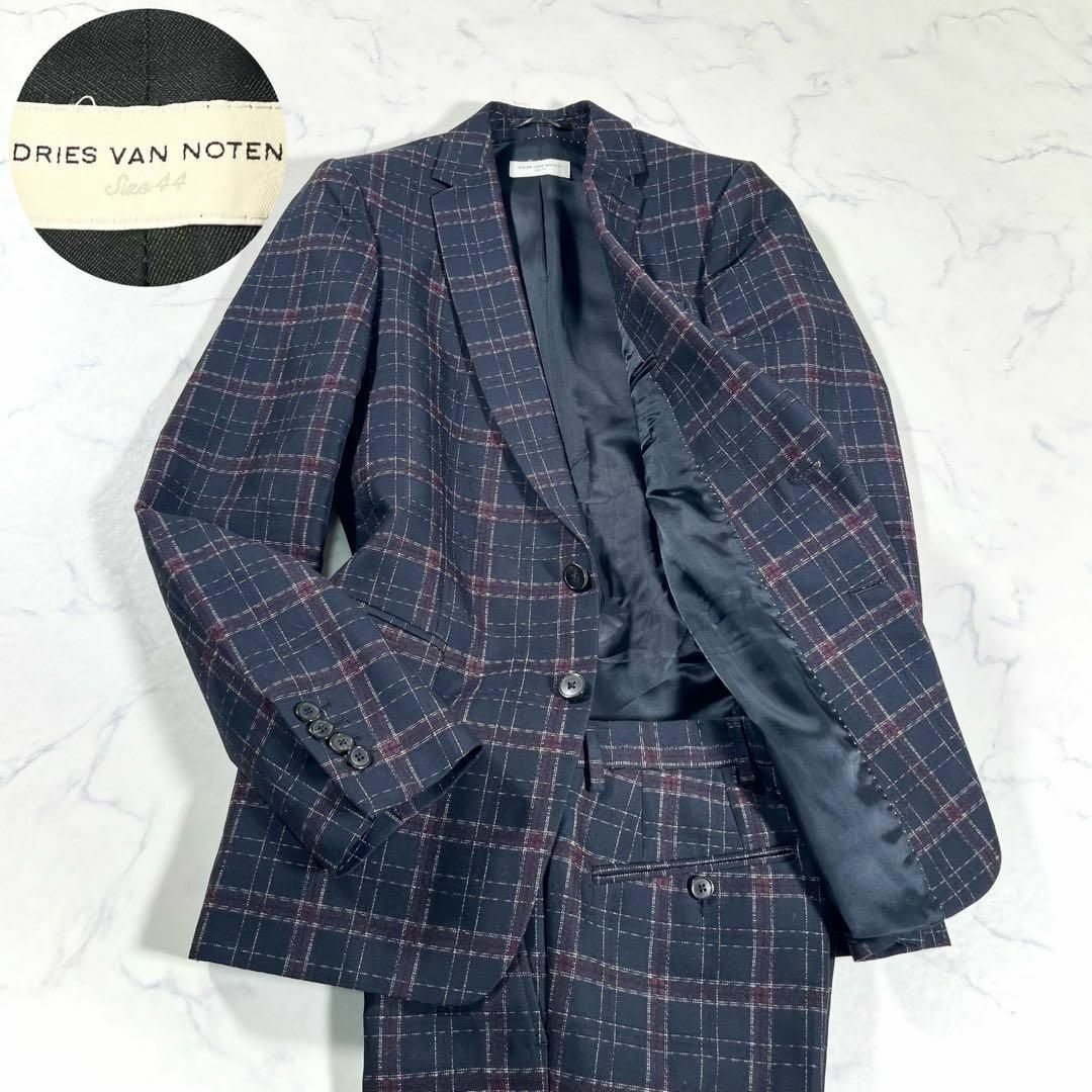 DRIES VAN NOTEN - 【極美品】DRIES VAN NOTEN チェック DRIES VAN NOTEN - 【極美品】DRIES VAN NOTEN チェック