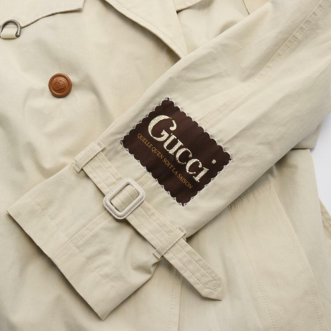 GUCCI - グッチ トレンチコートの通販 by BRANDOFF(ブランドオフ GUCCI - グッチ トレンチコートの通販 by BRANDOFF(ブランドオフ