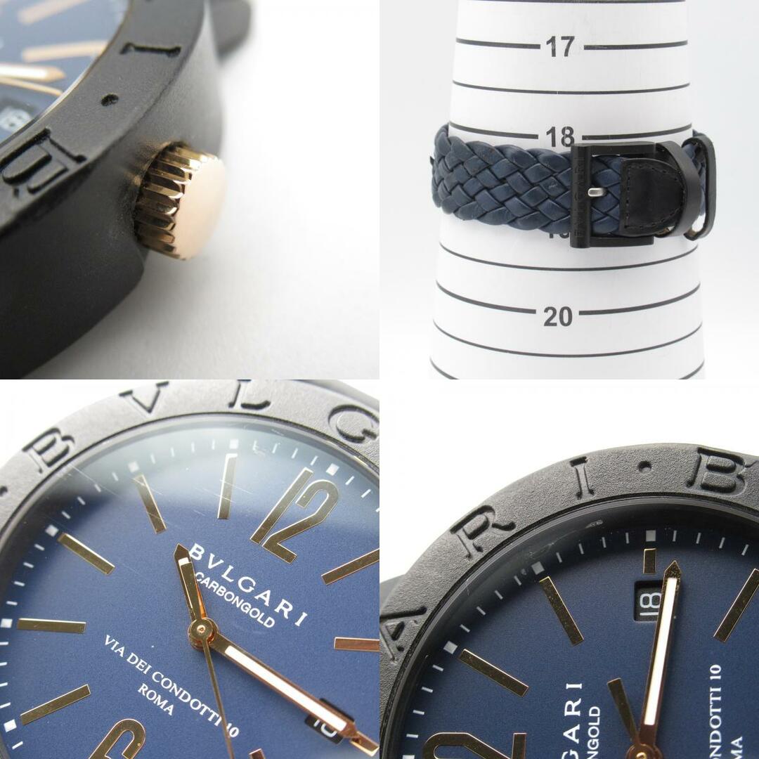 BVLGARI - ブルガリ ブルガリ ブルガリ カーボンゴールド 腕時計 BVLGARI - ブルガリ ブルガリ ブルガリ カーボンゴールド 腕時計
