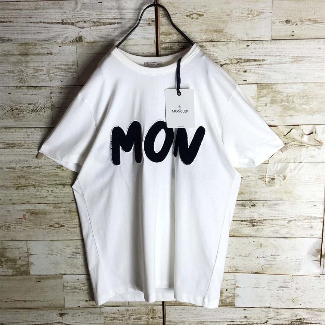 MONCLER - 未使用タグ付き MONCLER モンクレール tシャツ ビック MONCLER - 未使用タグ付き MONCLER モンクレール tシャツ ビック