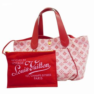 ルイヴィトン(LOUIS VUITTON)の★SALE【5dc4510-b】ルイヴィトン トートバッグ ビーチライン カバイパネマGM M95988 ローズ 【中古】レディース(トートバッグ)