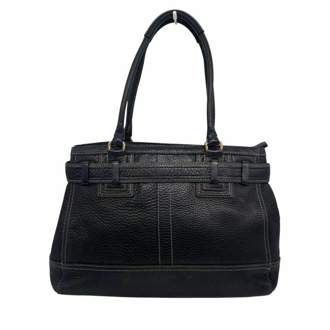 COACH - 【coach】牛革 A4収容可 肩掛け トートバッグ ビジネス COACH - 【coach】牛革 A4収容可 肩掛け トートバッグ ビジネス