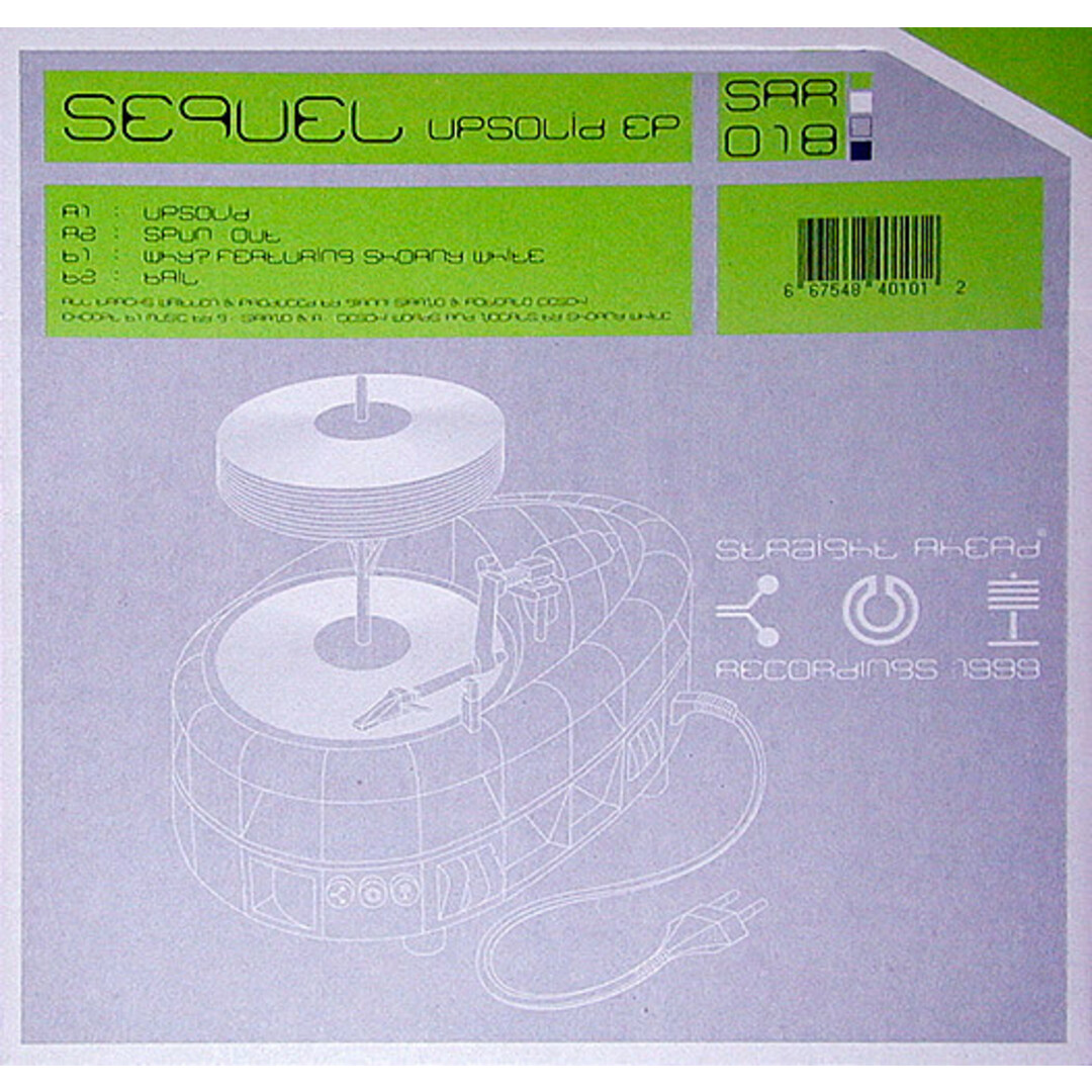 スイス12” Sequel Upsolid EP SAR018 Straight Ahead /00250 エンタメ/ホビーのエンタメ その他(その他)の商品写真