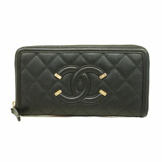 CHANEL - 【5dc4699】シャネル 長財布 マトラッセ フィリグリー CHANEL - 【5dc4699】シャネル 長財布 マトラッセ フィリグリー