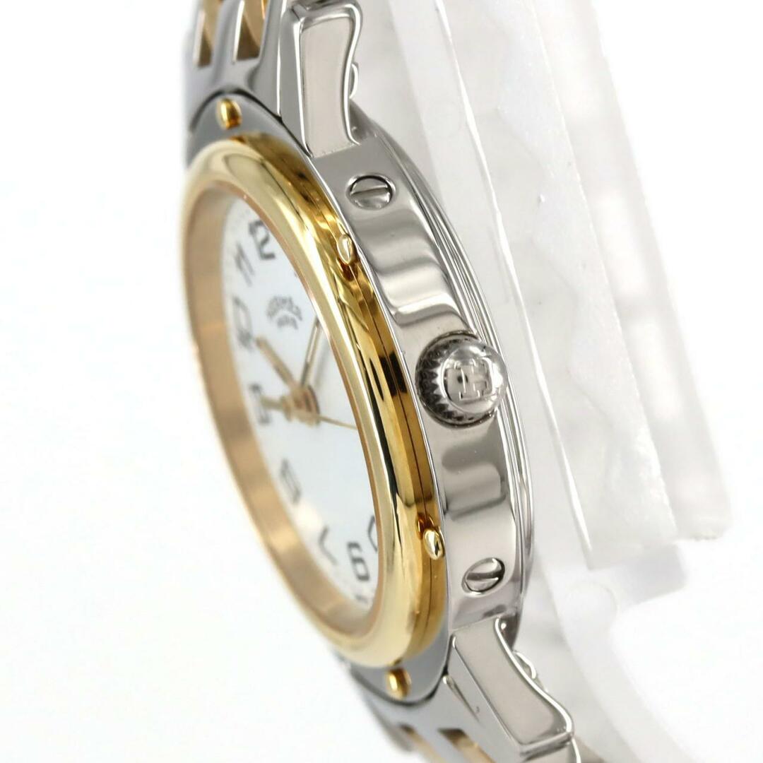 HERMES - エルメス クリッパー コンビ CL4.220 SSxGP クォーツの HERMES - エルメス クリッパー コンビ CL4.220 SSxGP クォーツの