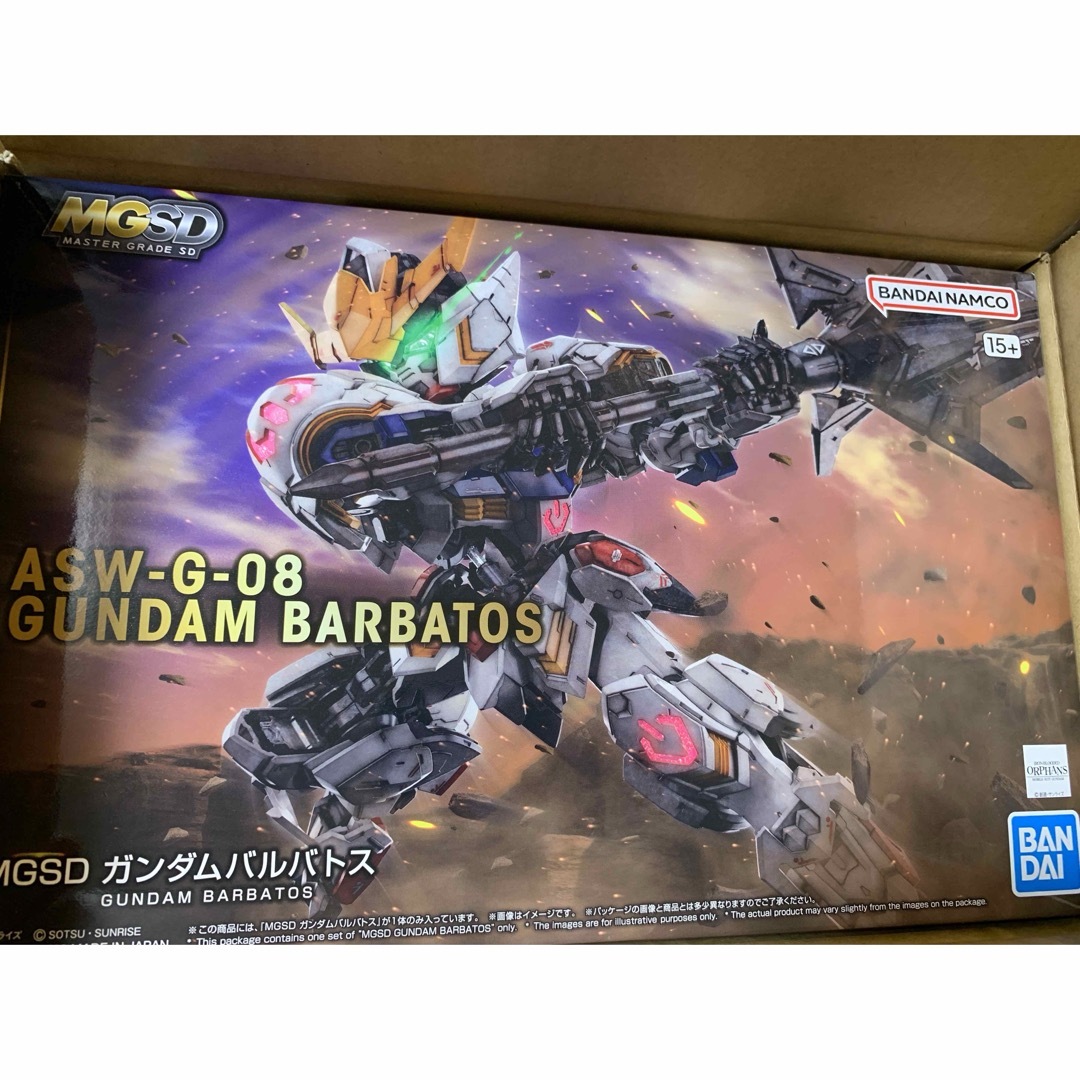 BANDAI(バンダイ)のガンプラ MGSD ガンダムバルバトス GUNDAM ガンダム MG SD エンタメ/ホビーのおもちゃ/ぬいぐるみ(プラモデル)の商品写真