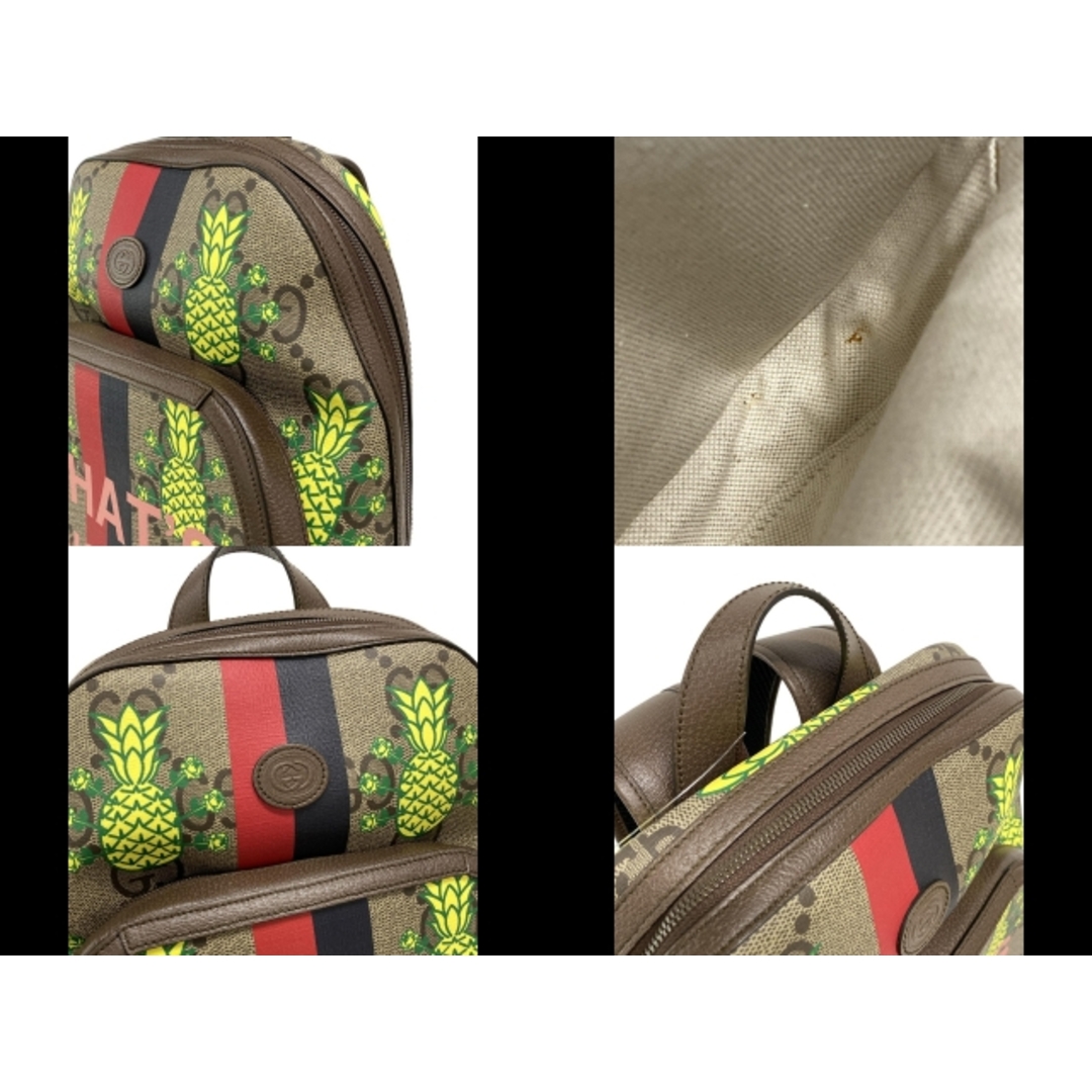 GUCCI - GUCCI(グッチ) リュックサック美品 GGプラス・GG GUCCI - GUCCI(グッチ) リュックサック美品 GGプラス・GG