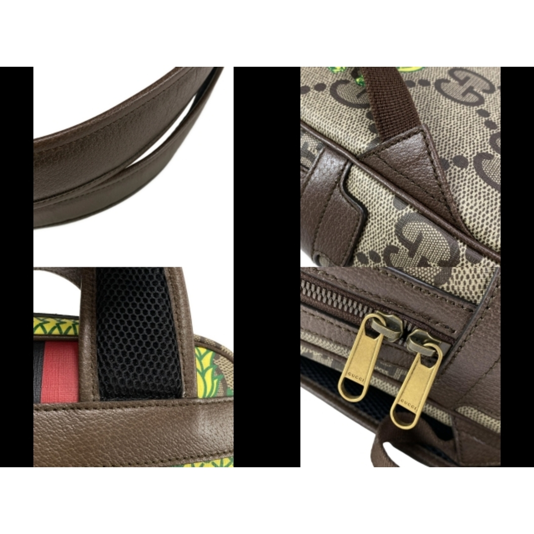 GUCCI - GUCCI(グッチ) リュックサック美品 GGプラス・GG GUCCI - GUCCI(グッチ) リュックサック美品 GGプラス・GG