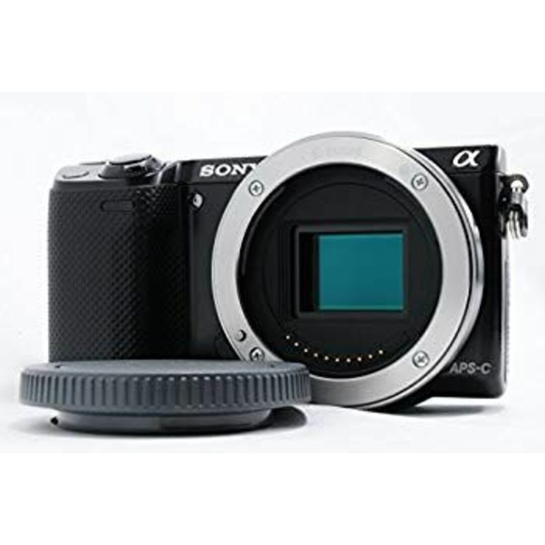 ソニー SONY ミラーレス一眼カメラ α NEX-5Rボディ ブラック NEX-5R/B i8my1cf スマホ/家電/カメラのカメラ(ミラーレス一眼)の商品写真