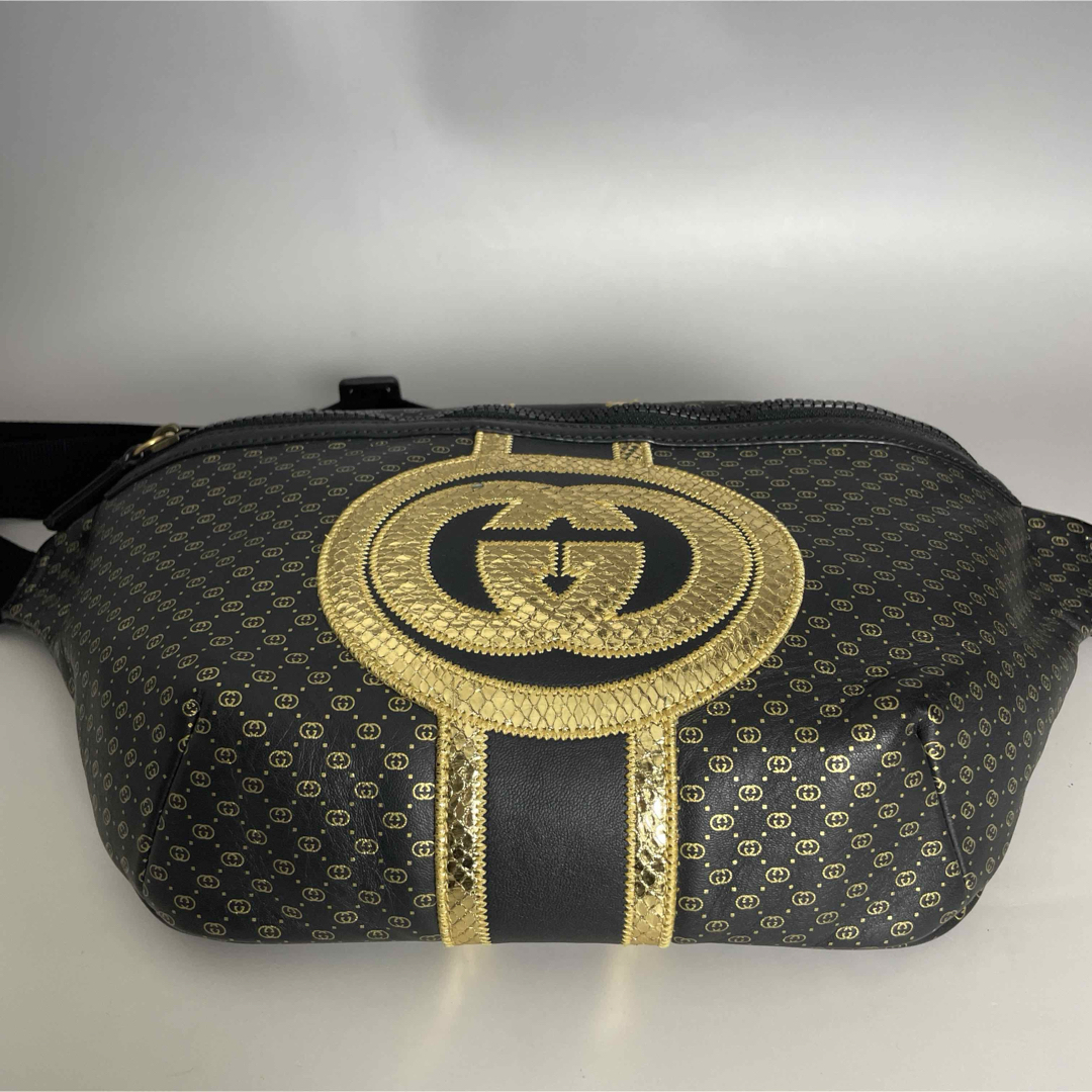 GUCCI - Gucci 限定 極美品 ダッパーダン コラボ ウエストバッグ GUCCI - Gucci 限定 極美品 ダッパーダン コラボ ウエストバッグ