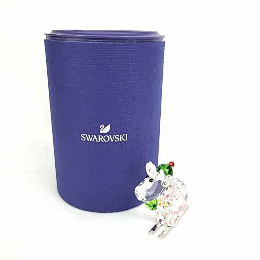 SWAROVSKI - ◇美品◇スワロフスキー 置物 クリスマス 冬 牛 SWAROVSKI - ◇美品◇スワロフスキー 置物 クリスマス 冬 牛