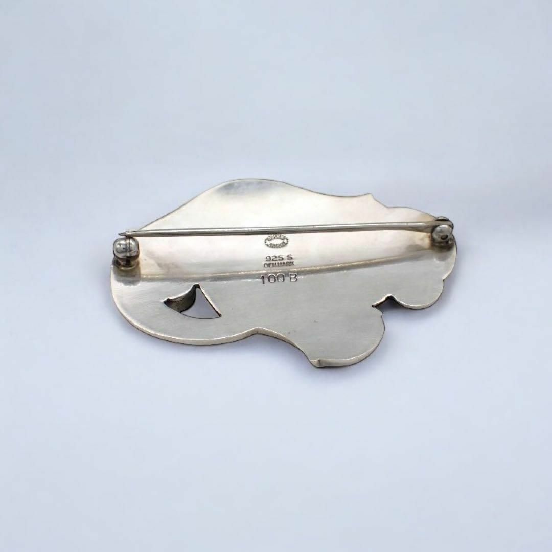 Georg Jensen - ジョージジェンセン スズラン ブローチ 100B 925 Georg Jensen - ジョージジェンセン スズラン ブローチ 100B 925