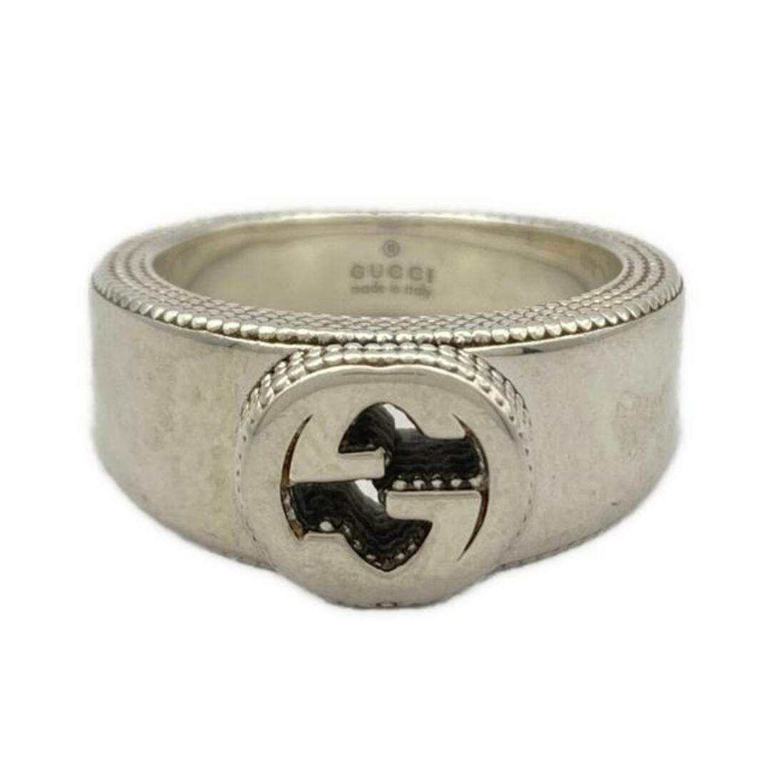 GUCCI - GUCCI(グッチ) リング 8美品 インターロッキングG GUCCI - GUCCI(グッチ) リング 8美品 インターロッキングG