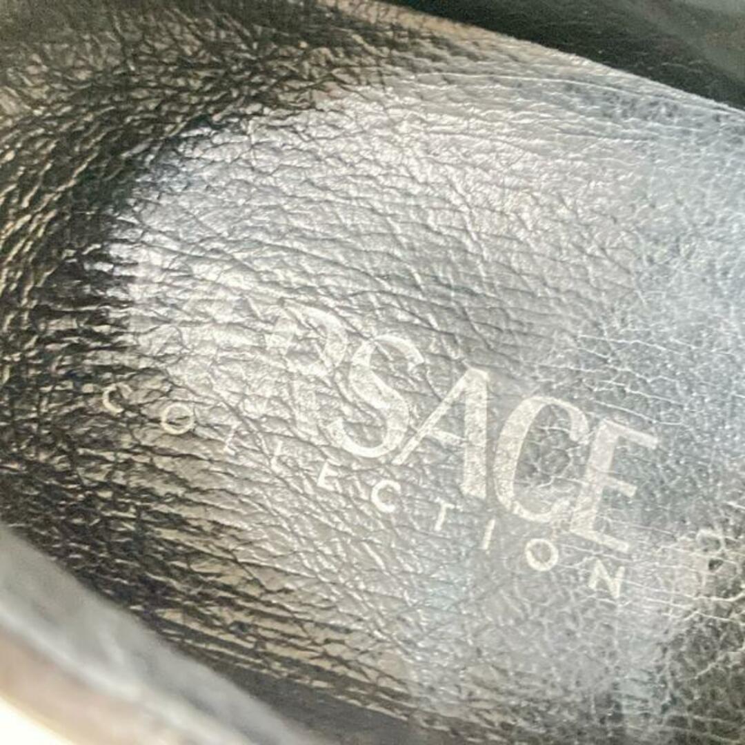 VERSACE - VERSACE(ヴェルサーチ) スリッポン メンズ - 黒 VERSACE - VERSACE(ヴェルサーチ) スリッポン メンズ - 黒