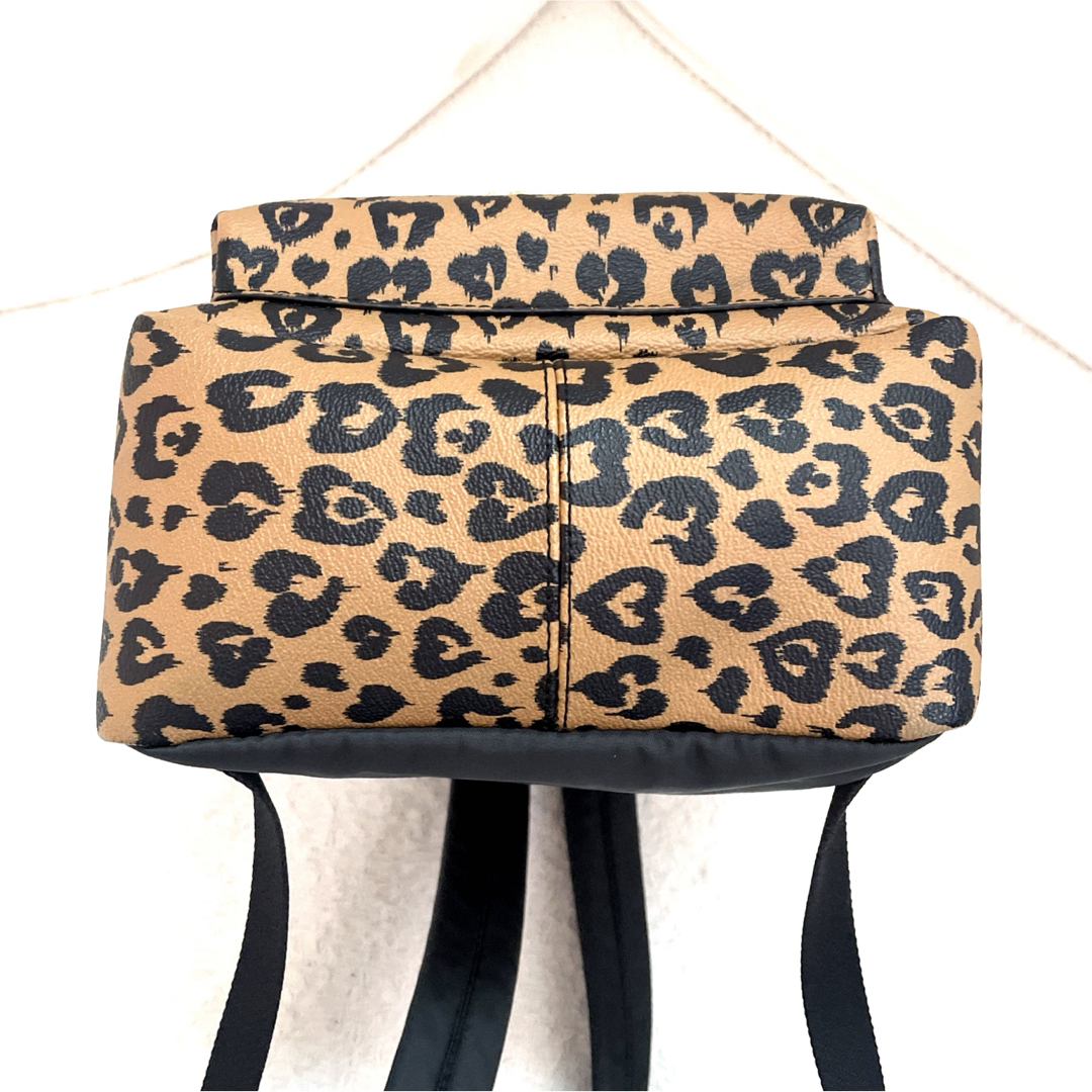 COACH - COACH コーチ ヒョウ柄 ミニ リュックサック バッグの COACH - COACH コーチ ヒョウ柄 ミニ リュックサック バッグの