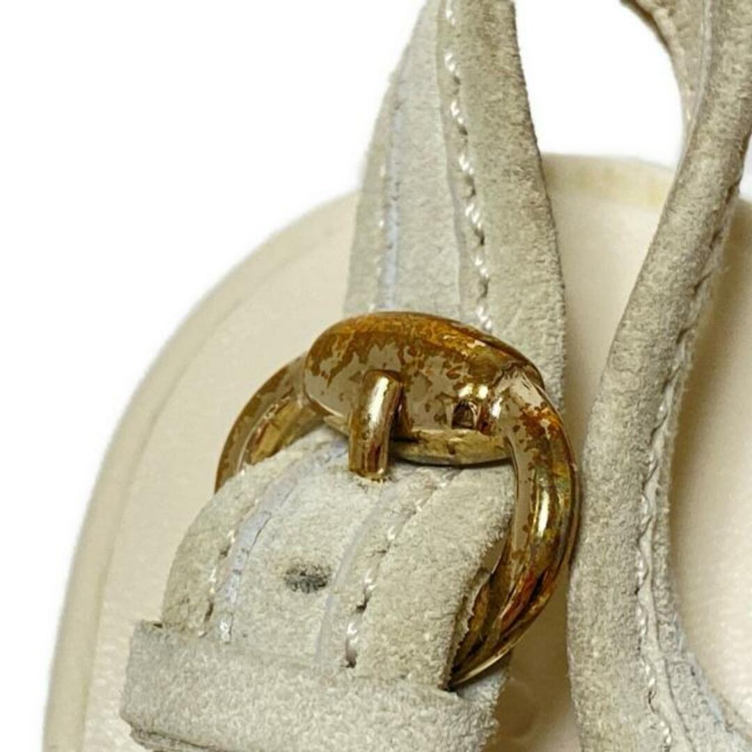 GUCCI - GUCCI(グッチ) サンダル 34 1/2 レディース - ライト GUCCI - GUCCI(グッチ) サンダル 34 1/2 レディース - ライト